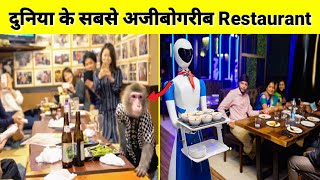 Duniya Ka Sabse Ajibo Garib Restaurant | Monkey Waiter In Japan Restaurant | Research Facts #shorts