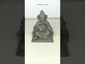 Ganesh Murti making Ganpati bappa morya 🚩 Ganpati murti making #art #shorts #ytshorts