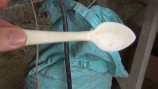 Making Tagua Utensils.