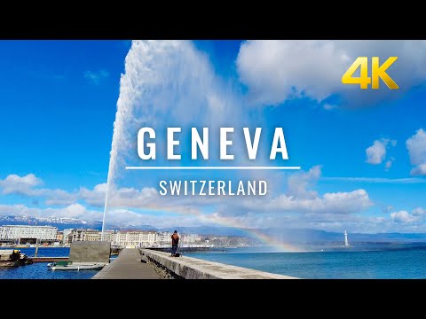 Geneva Switzerland ?? 4K, Switzerland’s Most International City, Places To Visit