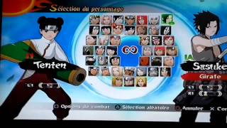 Tous Les Personnages De Naruto Storm 2