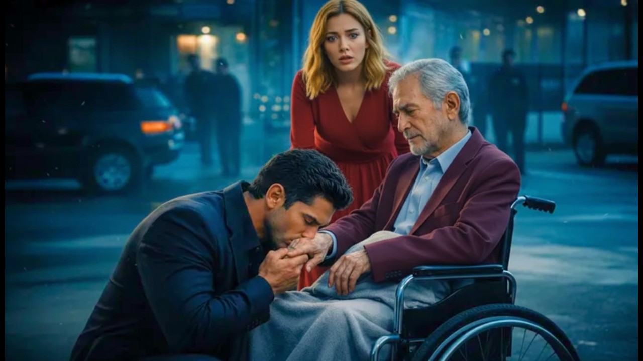 Sie schob den Rollstuhl ihres Vaters… bis der Mafia-Boss kniete und seine Hand küsste