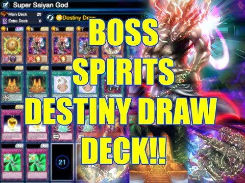 Yu-Gi-Oh Duel Links - Boss Spirits Destiny Draw Deck - YouTube