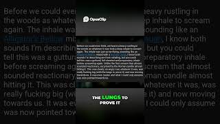 Giant Angry Roar  Massive Creature Approaching!