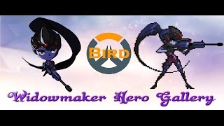 Overwatch Widowmaker Hero Gallery W Weapons, All Unlocks Including Halloween And Summer Games