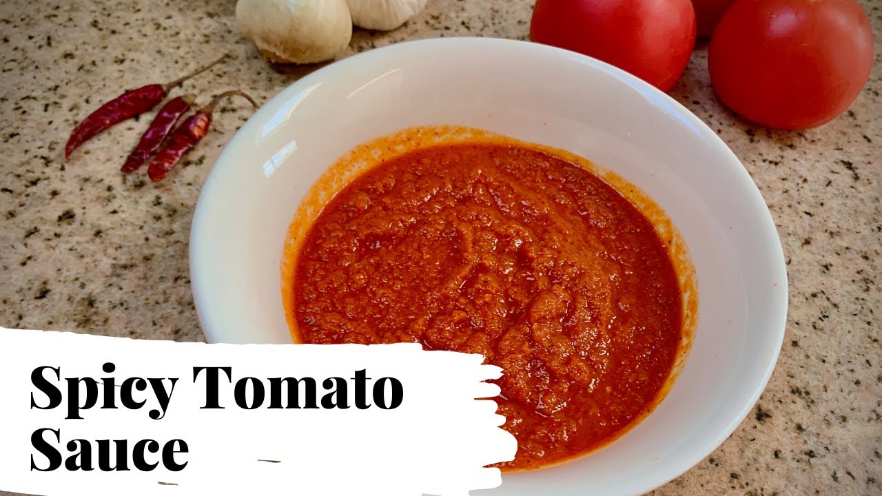 Spicy tomato sauce All Spice YouTube