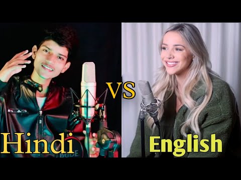 Srivali Song Hindi Vs English | Srivalli Song Emma Heesters, Mohd Zafar  |  Allu Arjun, Rashmika