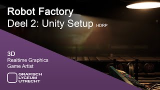 Robot Factory - Deel 2: Unity Setup HDRP