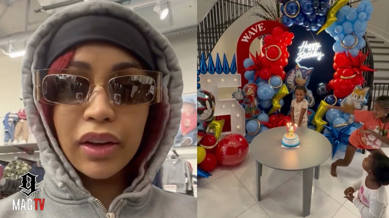 Cardi B shops at Old Navy in disguise before celebrating son Wave’s fifth birthday