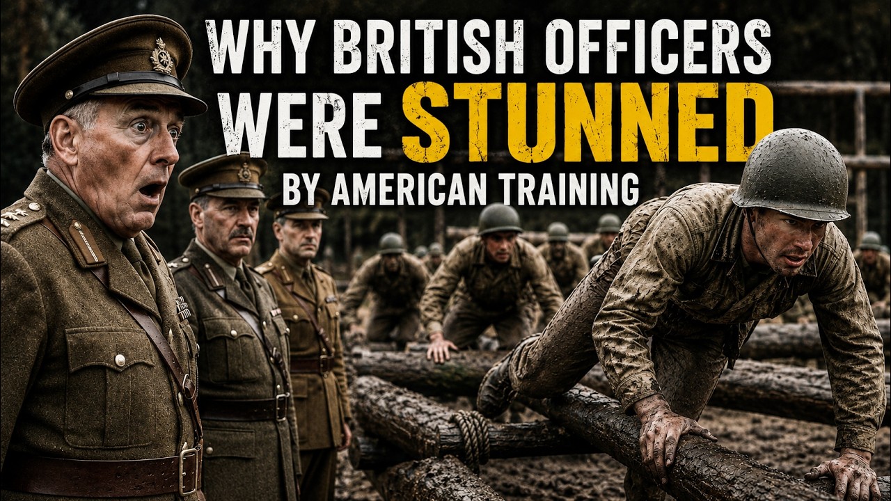 Why British Officers Were STUNNED By American Training