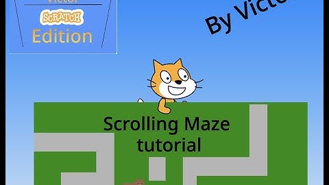 | Making a scrolling maze || Programming with Victor || Scratch Edition