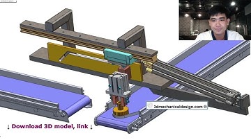 Hệ thống gắp chi tiết sản xuất   Tự động hóa thủy lực khí nén