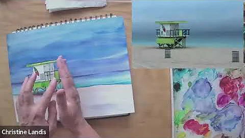 Art Class with Christine Landis Sponsored by the S...