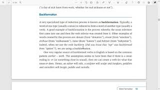 Word Formation Processes (2)