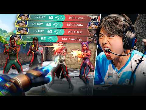 C9 OXY IS BACK! 33 KILLS VS KRU IN VCT!