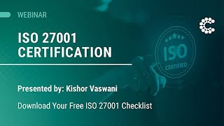 Famous Webinar: ISO 27001 Certification | ControlCase Profile