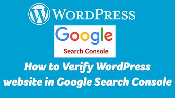 How to Verify WordPress website in Google Search Console