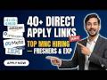 Apply Now — 40+ Direct Apply Links | Top MNC Hiring — ज़रूर