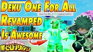 Deku One For All is AWESOME | Boku No Roblox Remastered