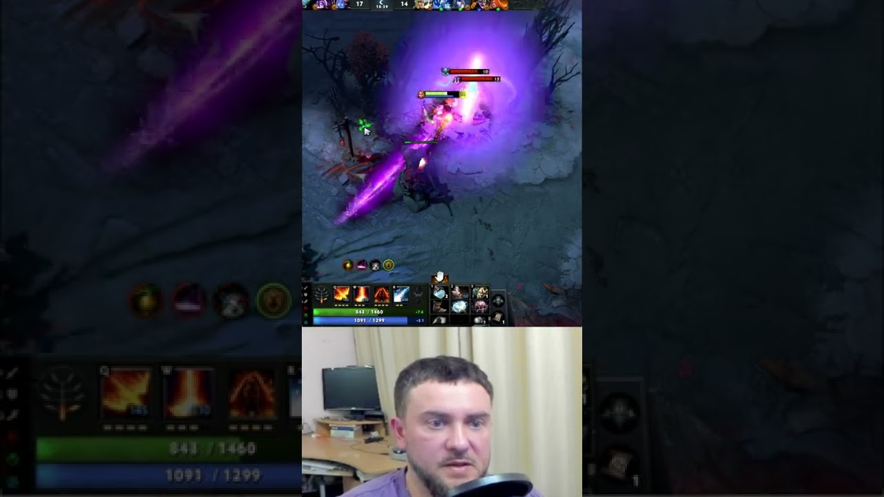 Напали на рыженькую. Dota 2. 