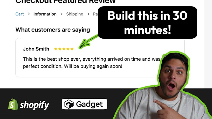 Boost Conversions with Shopify's Featured Review Checkout UI Extension