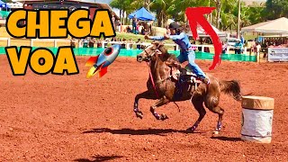 Muita Corrida De Cavalos Na Maior Competição Nacional De 3 Tambores