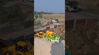 Remote Control Jcb And Dumper Truck Unboxing And Testing Short Video ||