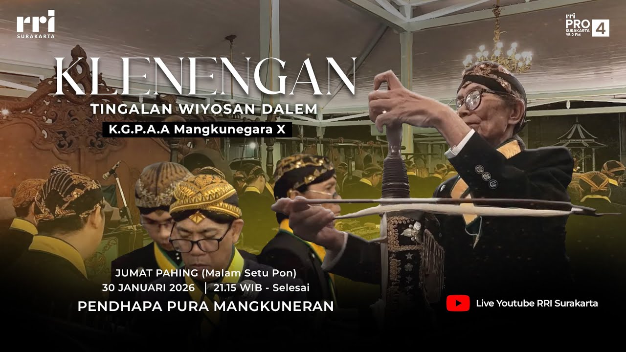 Klenengan Tingalan Wiyosan Dalem K.G.P.A.A Mangkunegara X