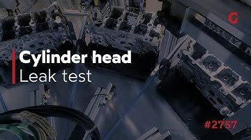 Cylinder head - Leak test (2757)