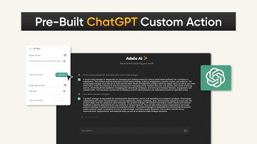 Adalo + ChatGPT | Create an AI Experience in Your No-Code App