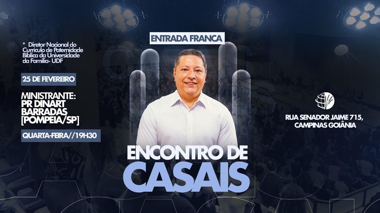 ENCONTRO DE CASAIS ||  -  25/02/2026 - 19:30h