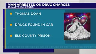 Police: Elk County man caught with over 50 grams of meth, mushrooms