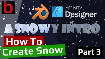 2D Art to 3D Animation: Snow - Part 3 - Explaining the Parts of the Scene