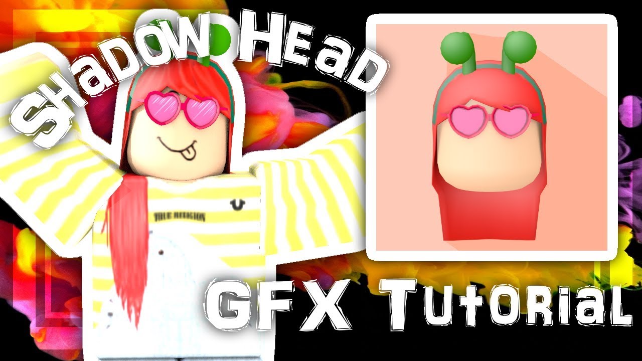 How To Make A Shadow Head Profile Picture Roblox Gfx Tutorial - faceless roblox gfx aesthetic roblox characters