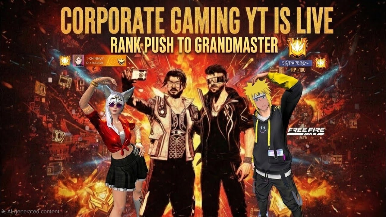 Serious Grand Master Region Push with MBG Teja-CG IS LIVE-Telugu Gaming Live #freefirelivetelugu#ff