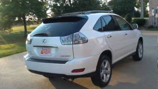 2009 LEXUS RX 350 AWD PEARL WHITE FOR SALE SEE WWW SUNSETMILAN COM