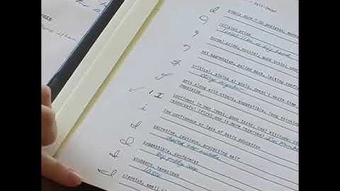 Understand the Letter I in Handwriting Analysis