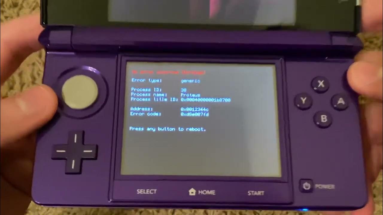 Results of Attempting to Run Minecraft New Nintendo 3DS Edition on an