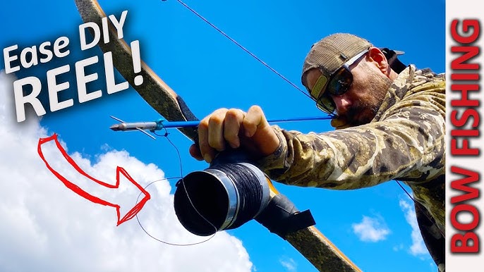 How to make a DIY bow fishing reel 