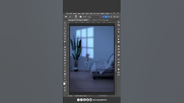 WINDOW LIGHT EFFECT IN PHOTOSHOP #photoshoptutorial #learning #tutorial #video #lighteffect #tech