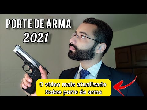 Vídeo: Como Obter Uma Licença Para Porte De Arma