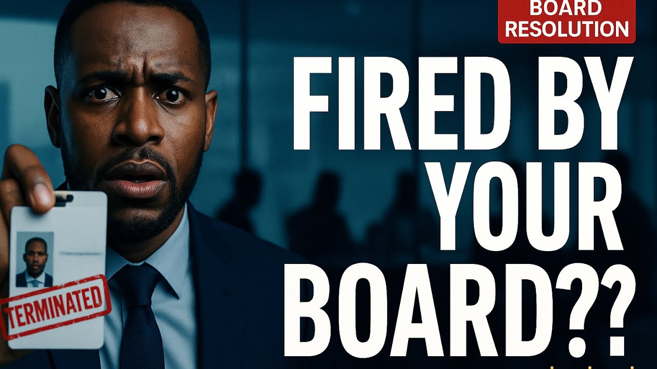 Fired by Your Board? Legal Mistakes That Cost Nigerian CEOs Their Companies