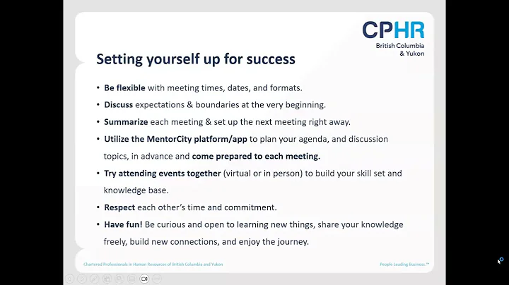 Professional Mentoring Program Orientation - November 2025