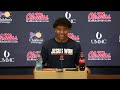 Trinidad Chambliss reacts to Ole Miss Rebels' victory over Lane Kiffin and the LSU Tigers | ESPN CFB
