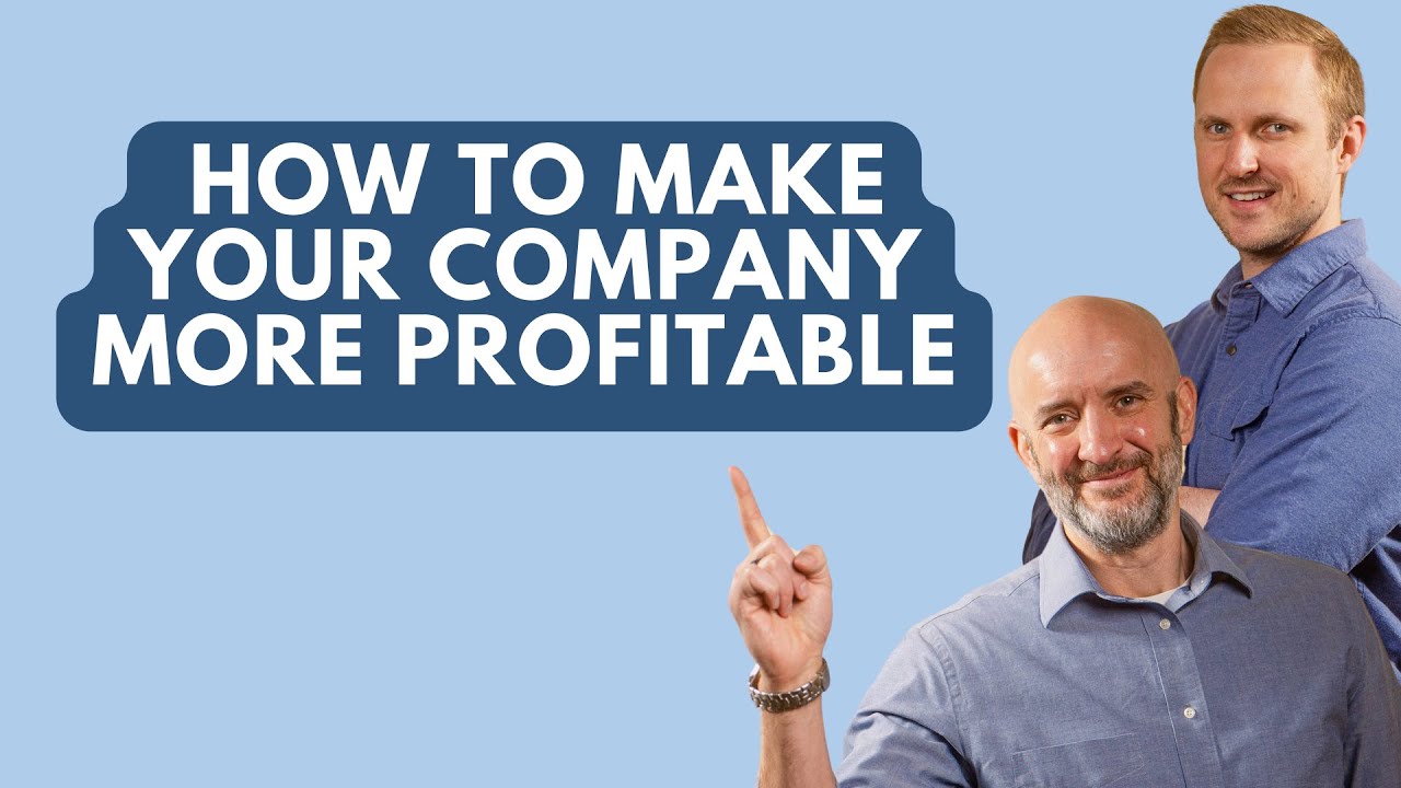 How to Make Your Company More Profitable - YouTube