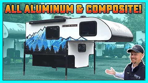 Made WITHOUT Wood Structure! 2026 Modern Buggy TC12 Slide In Truck Camper RV