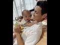 【子供】攻撃が可愛いなぁ😂 #パパっ子 #shorts #赤ちゃん