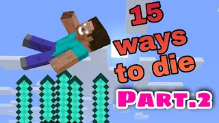 Best ways to die [15 ways to die] in MINECRAFT screenshot 4