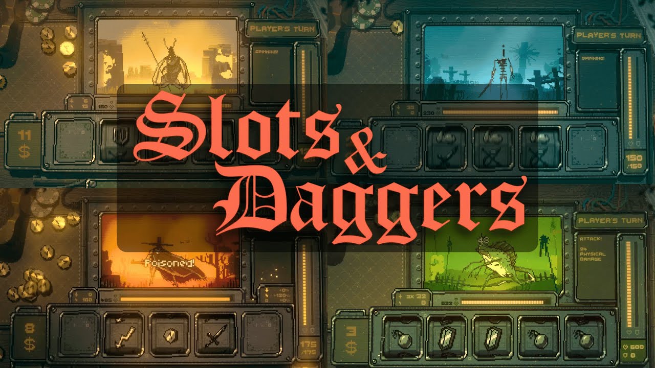 SLOTS DAGGERS MONSTERS