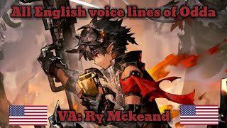 [Arknights] Oddas EN voice lines